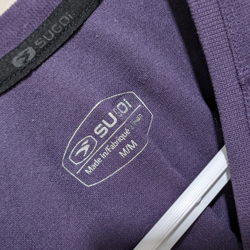 Womans Purple Sugoi Athletic Shirt - Medium - Picture 2 of 4